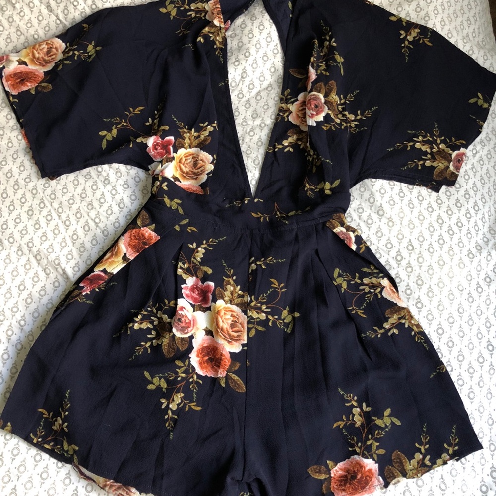 Floral Romper